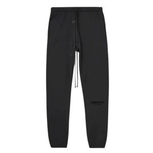 Fear of God Essentials Stretch Limo Joggers Logo Print Men's Size L‎